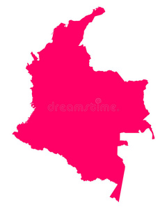 哥伦比亚地图