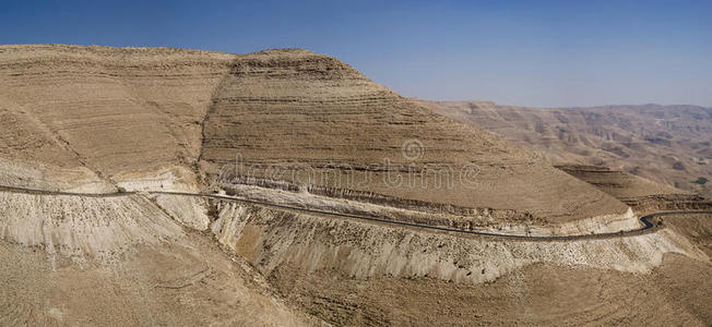 风景 空手道 公路 被遗弃的 全景 裂谷 自然 沙漠 约旦人