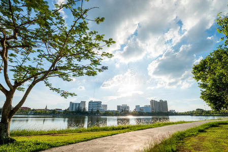 人行道 植物 天际线 自然 公园 休息 建筑学 风景 城市景观