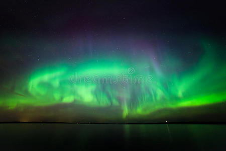芬兰语 现象 美女 美丽的 地磁 电离层 北欧 风景 发光