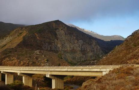 在加利福尼亚驾驶太平洋海岸公路1号公路