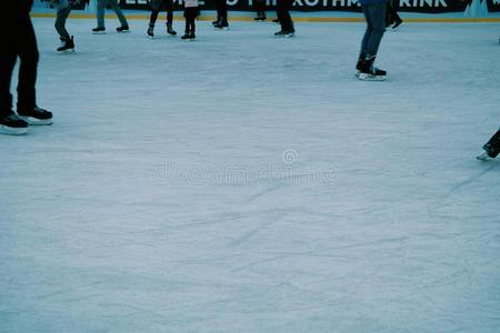 人民 滑冰 溜冰场 靴子 乐趣