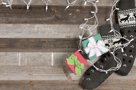 礼物 假日 袜子 广告 服装 圣诞节 情绪 针织品 书桌