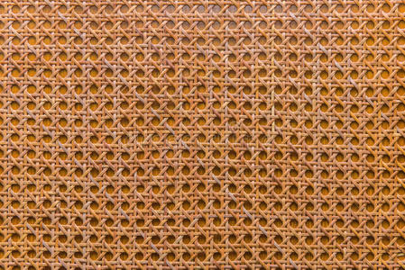 手工制作竹编纹理为背景照片