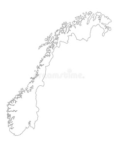 挪威地图