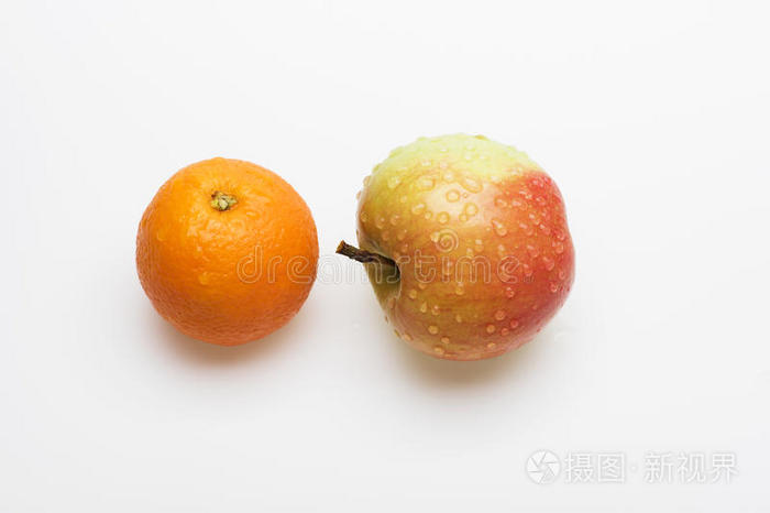 白苹果橙