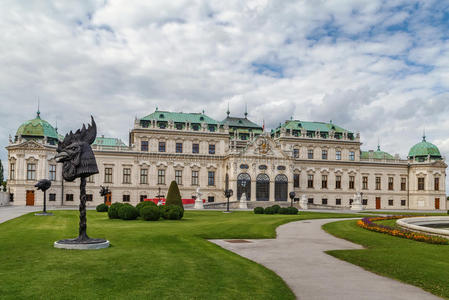 上贝尔维德宫。维也纳