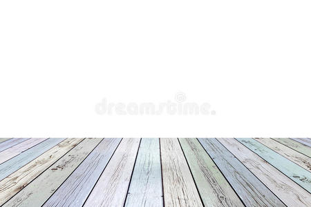 彩色木瓦地板背景