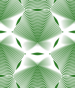 连续图形连续矢量图案与图形线,装饰抽象背景与几何图形.