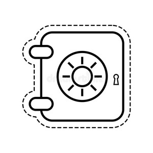 保密 安全的 编码 现金 固体 储蓄 偶像 银行业 安全