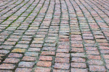 鹅卵石 铺路 堆栈 满的 建设 颜色 立方体 巨石 道路