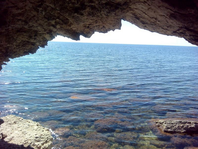 风景 石头 海景 洞穴 旅行 纹理 天空 野生动物 自然