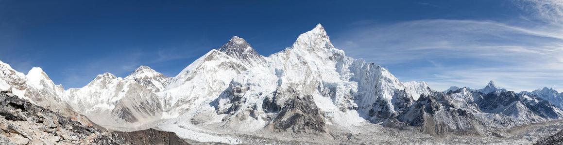 伟大的 高的 傍晚 地区 尼泊尔人 洛茨 风景 营地 面对