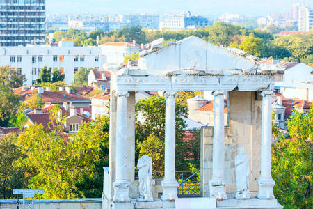 吸引力 古物 圆形剧场 建筑 文化 考古学 城市 保加利亚人