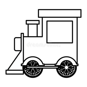 玩具 火车 烟囱 孩子们 乐趣 童年 广场 偶像 交通 拖拉机