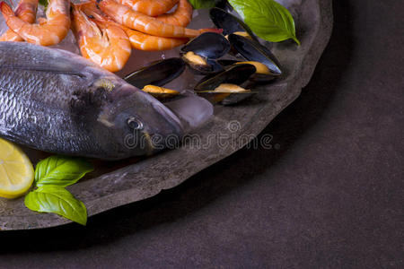 地中海 餐厅 贝壳类 美食学 海鲜 菜单 海的 饮食 甲壳类动物