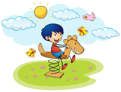 小孩摇柜子图片-小孩摇柜子素材-小孩摇柜子插画-摄图新视界