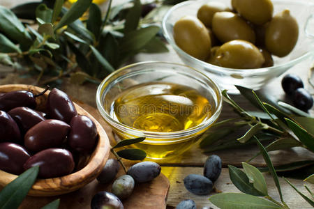 食物 液体 橄榄 玻璃 地中海 收获 框架 饮食 意大利语