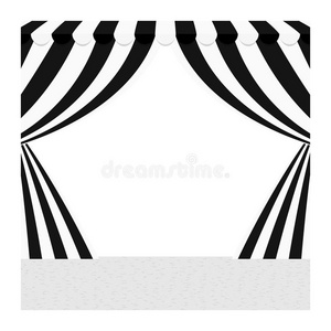 谢幕卡通马戏团谢幕照片