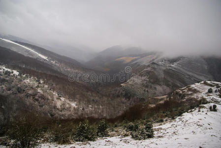 小山 地中海 薄雾 季节 领域 风景 美丽的 自然 西班牙语