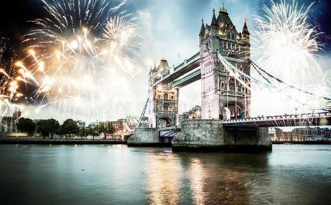 英国的新年图片