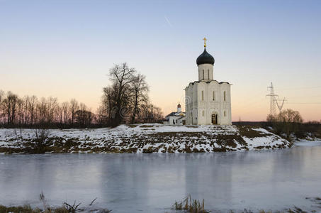 冬天 基督教 历史 俄罗斯 天空 宗教 旅行 建筑学 教堂