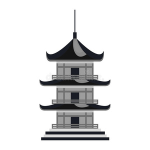 日本 日本人 建筑 美丽的 插图 签名 文化 房子 偶像