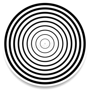 梯度同心波纹图片