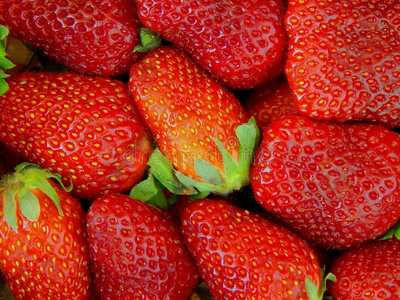 水果 健康 饮食 甜的 维生素 草莓 食物 果汁 夏天 素食主义者