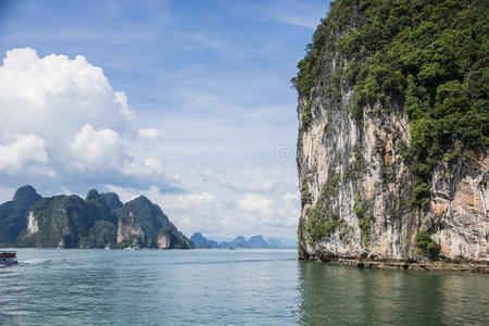 天堂 美丽的 假期 泰国 泻湖 普吉岛 旅游业 美女 旅行