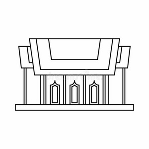历史 插图 遗产 建筑 风景 佛陀 亚洲 曼谷 古老的 建筑学