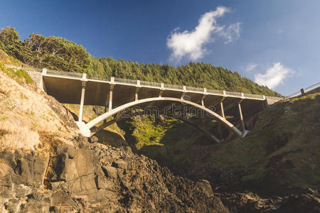 太平洋海岸公路上的桥