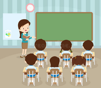 课堂插画