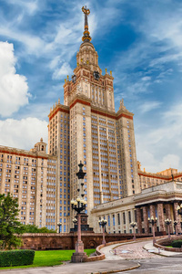 莫斯科 俄语 摩天大楼 建筑学 公园 明星 苏维埃 高的