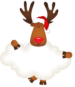 鲁道夫 签名 驯鹿 十二月 圣诞老人 削减 鹿科 圣诞节