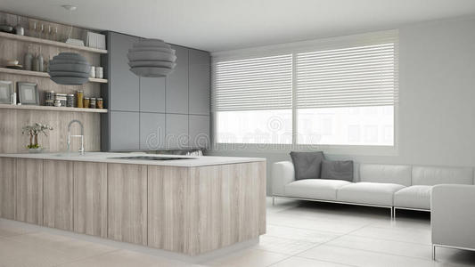 橱柜 兽人 极简主义 厨房用具 厨房 房子 奢侈 沙发 控制台
