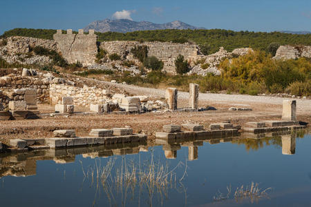 历史 吕西安 地标 城市 希腊语 历史的 图里 考古学 废墟