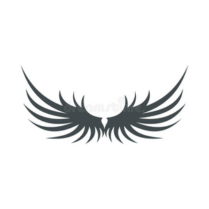 奥恩 偶像 幻想 要素 天使 天使的 绒毛 标签 自由 插图