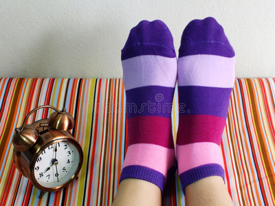温暖的 在室内 季节 房子 袜子 特写镜头 女人 服装 休息