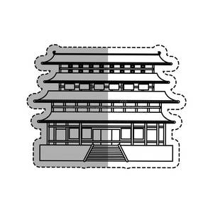 日本 圣地 文化 美丽的 建筑 古老的 佛教 建筑学 佛教徒