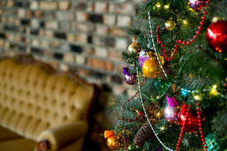 快乐 紫色 假日 沙发 大头针 圣诞老人 十二月 梦想 魔术