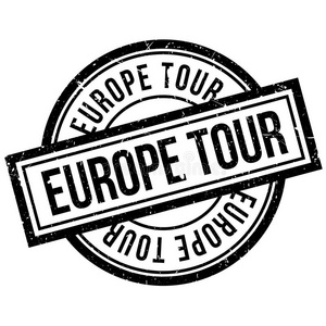 欧洲旅游橡胶邮票
