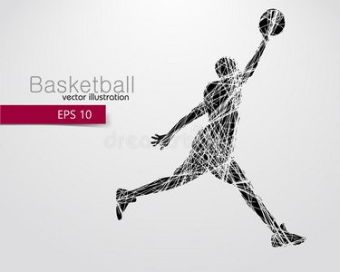 竞争 跳跃 运动 游戏 篮球 运动型 运动员 篮子 激光