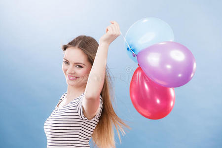 闲暇 头发 女人 颜色 人类 气球 自由 乐趣 蜜月 聚会