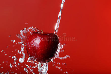水果 流动的 气泡 泼洒 食物 液体 坠落 美女 颜色 特写镜头