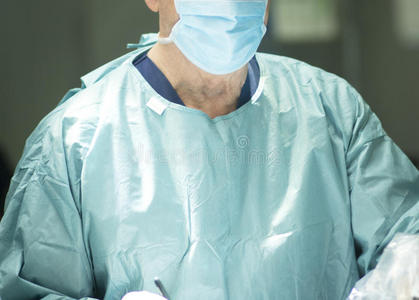 医院 白种人 团队 紧急情况 外科医生 操作 房间 面具