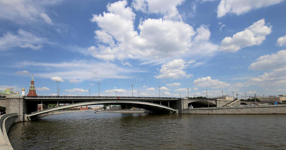 路堤 俄语 俄罗斯 夏天 城市 莫斯科 中心 地标 风景