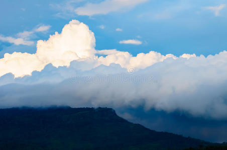 天气 美丽的 自然 天空 山谷 风景