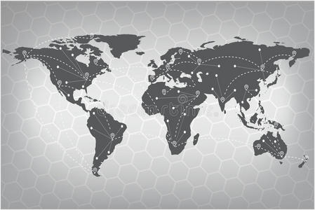 地图集 商业 边境 清晰地 地球 澳大利亚 因特网 地球仪