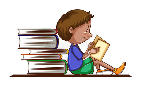 台灯下看书图片-台灯下看书素材-台灯下看书插画-摄图新视界